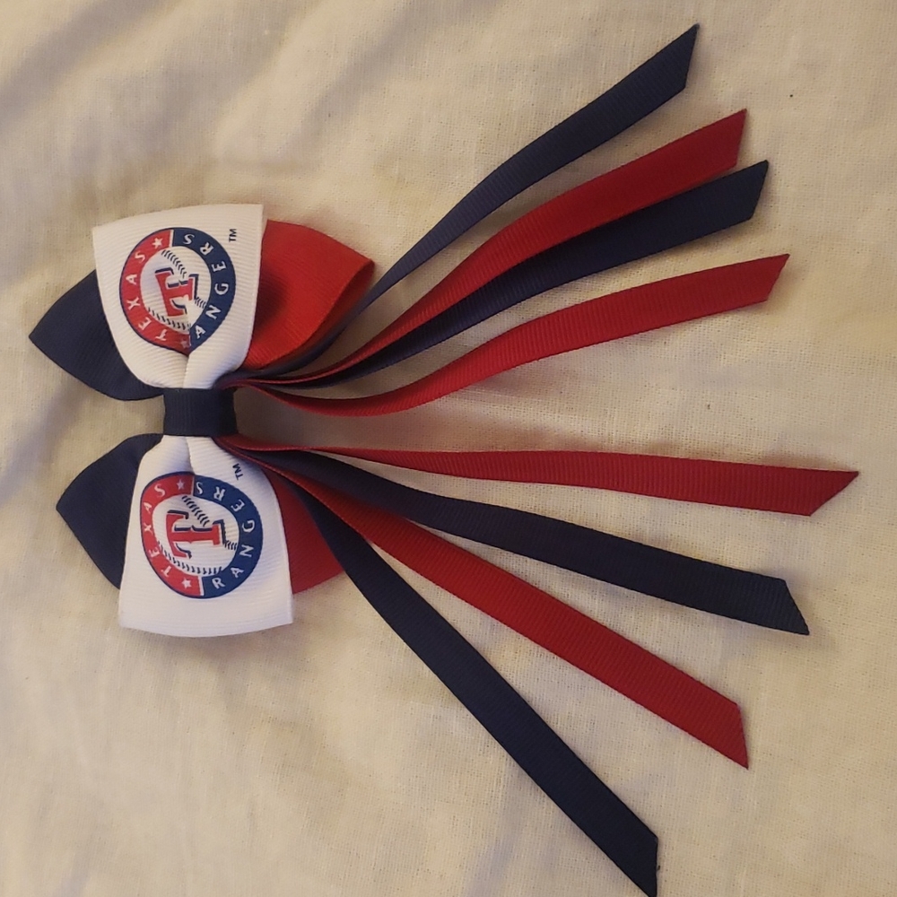 ⚾️Texas Rangers Hair Bow